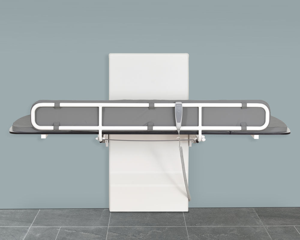 Changing table Vario ROPOX rectangular / heightadjustable / electric