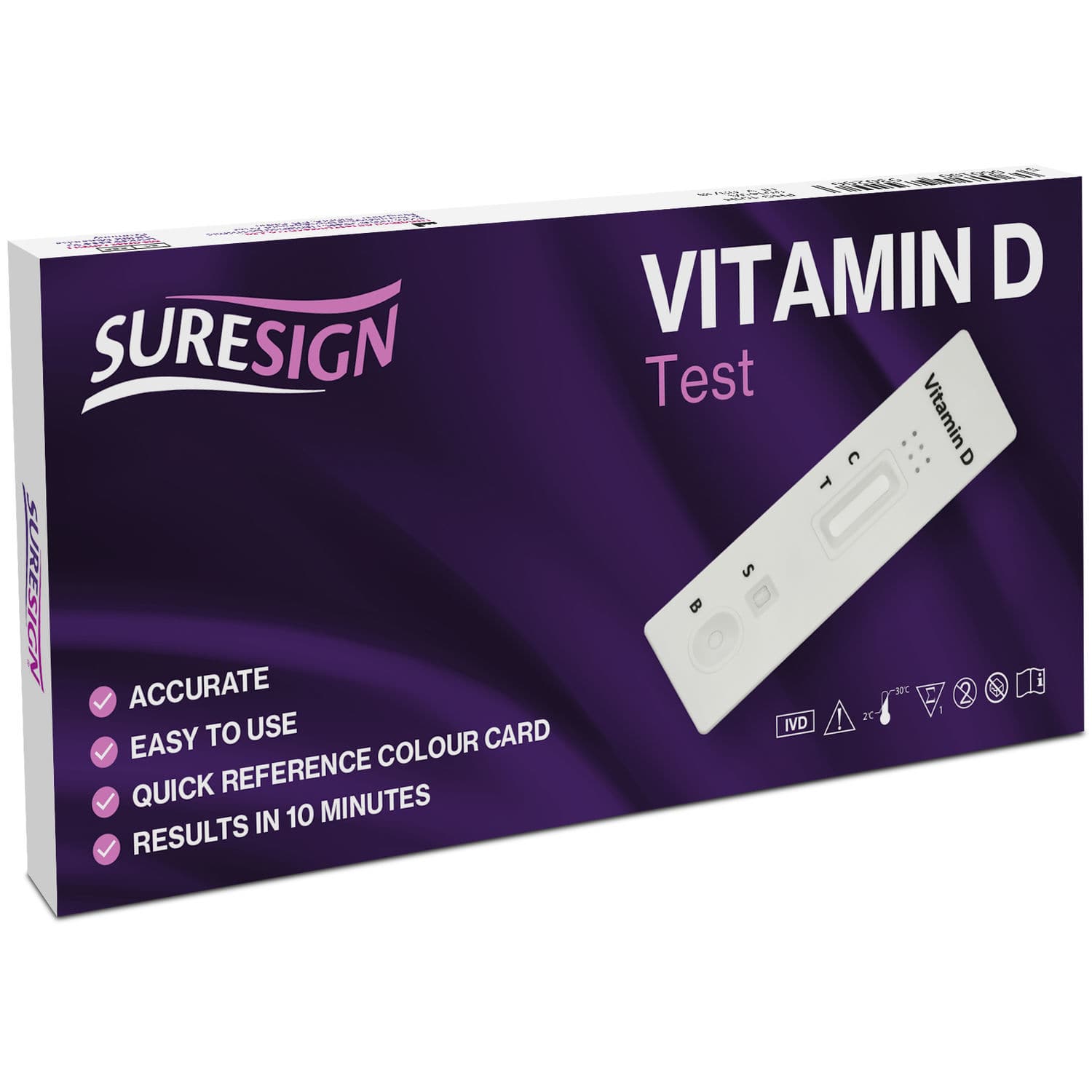 Medical research rapid test OVD402H Suresign vitamin D / blood