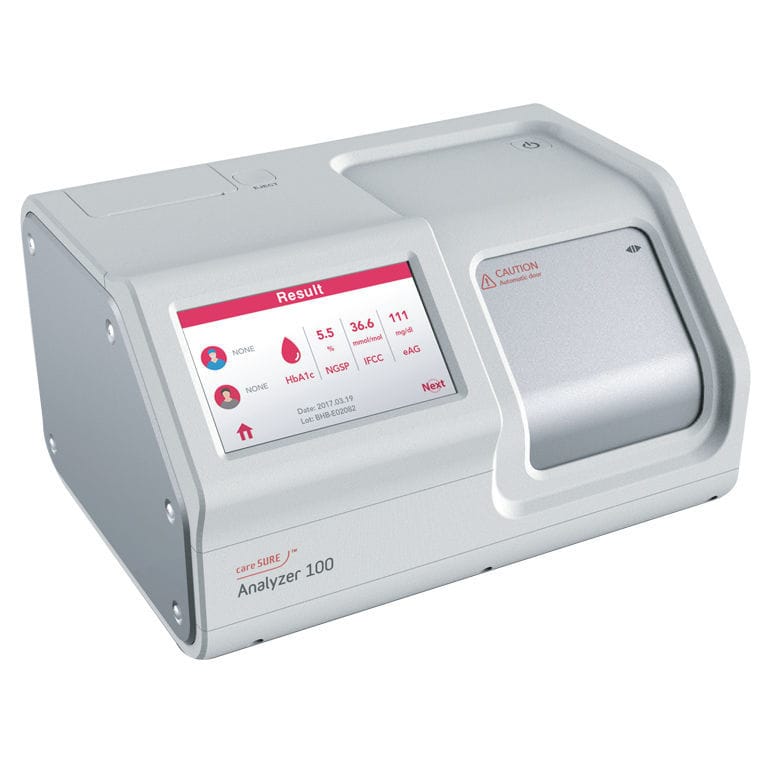 AIDS POC analyzer - care SURE™ 100 - Access Bio, Inc. - HbA1c / HIV / blood