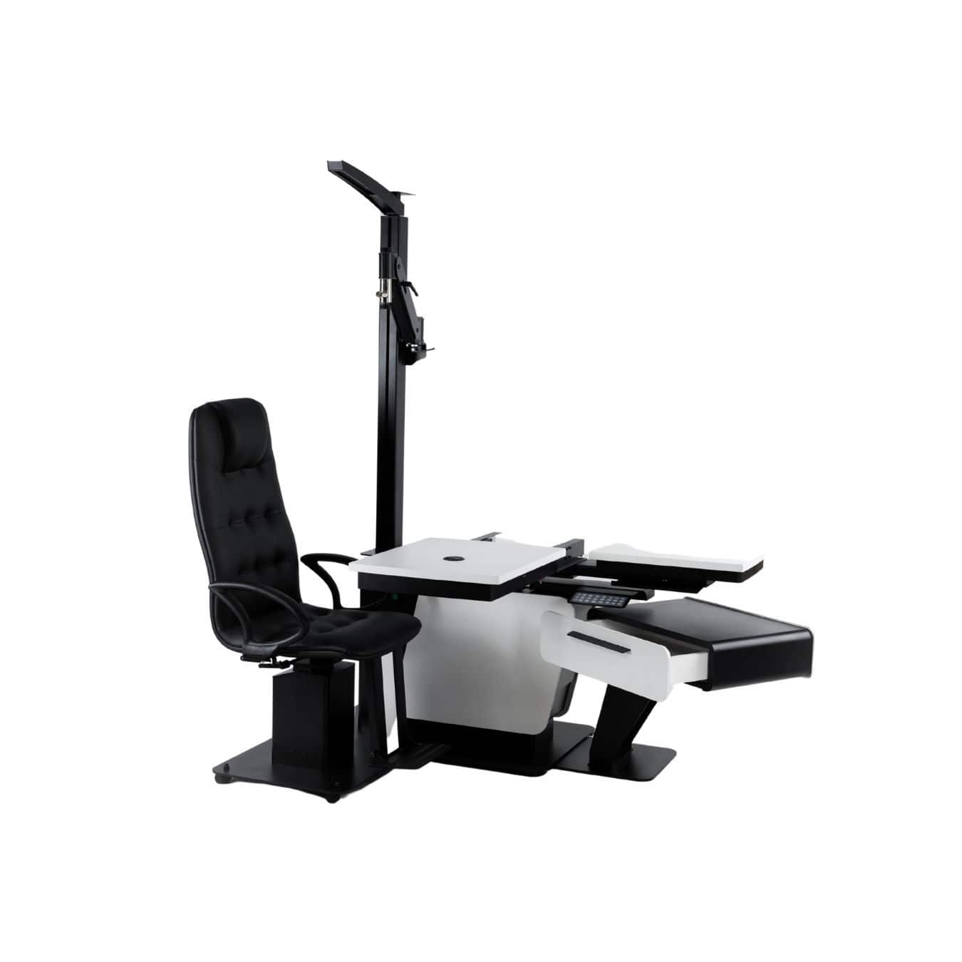 Optometry Workstation Ophthalmic workstation - Zulu 2H - UAB Medinstrus - with chair / with ...