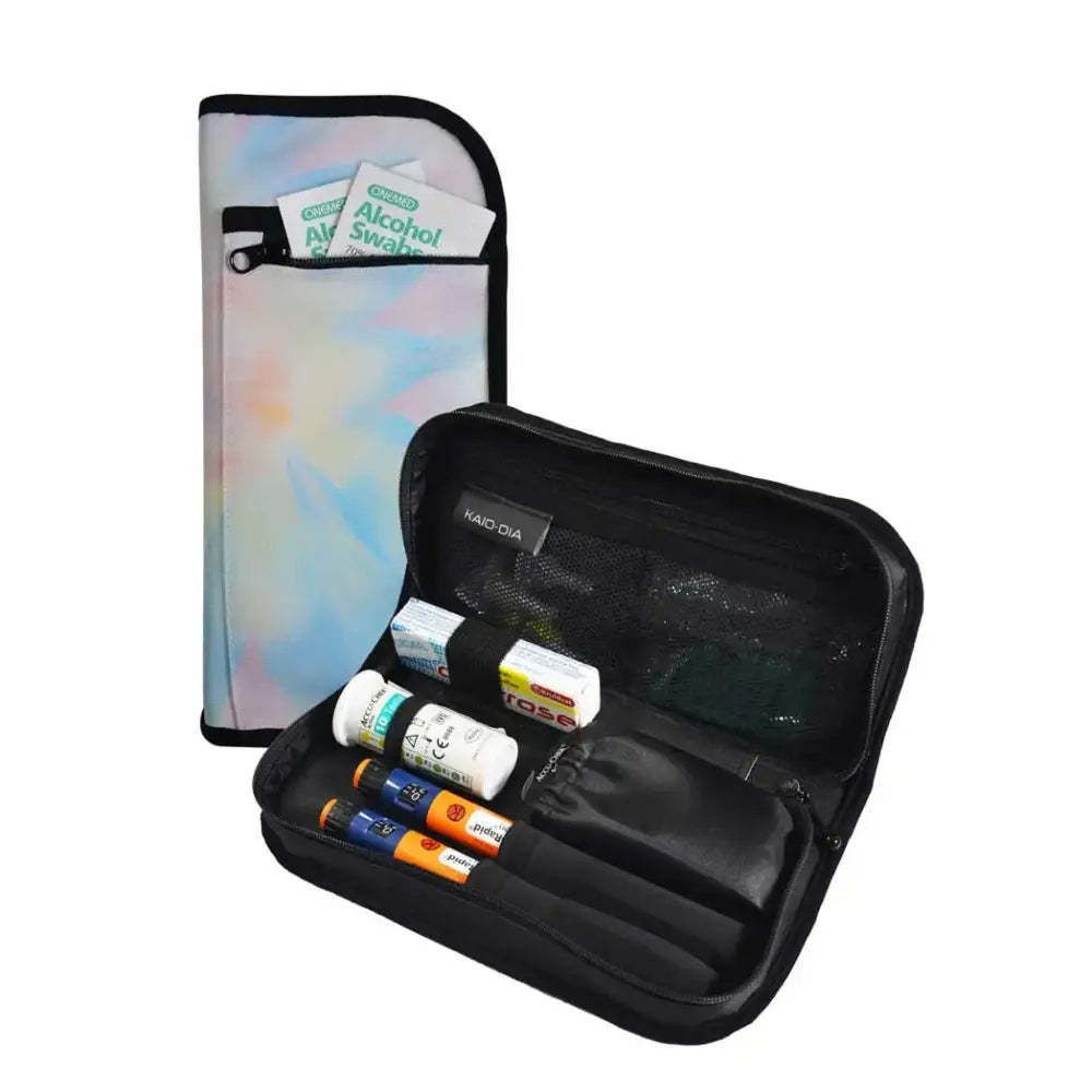 Diabetic kit folder - Dia-MidiCase Summer Vibes - SARL Kaio-Dia - polyester