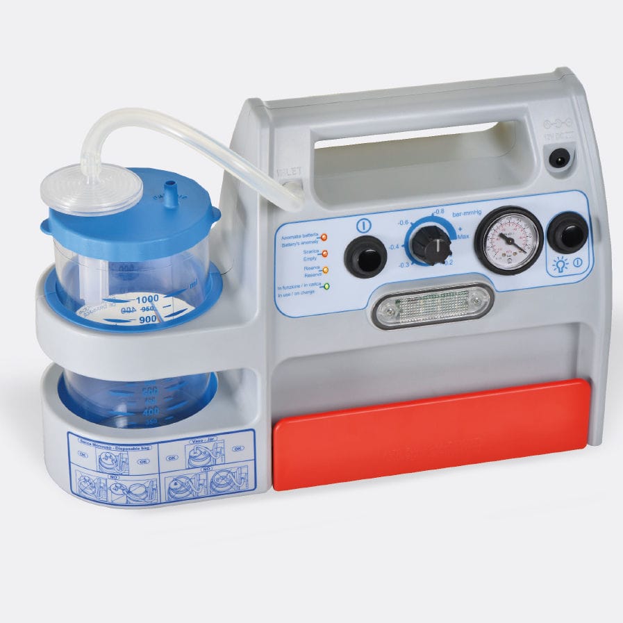 Batteryoperated surgical suction pump EVO 3A Health Care portable