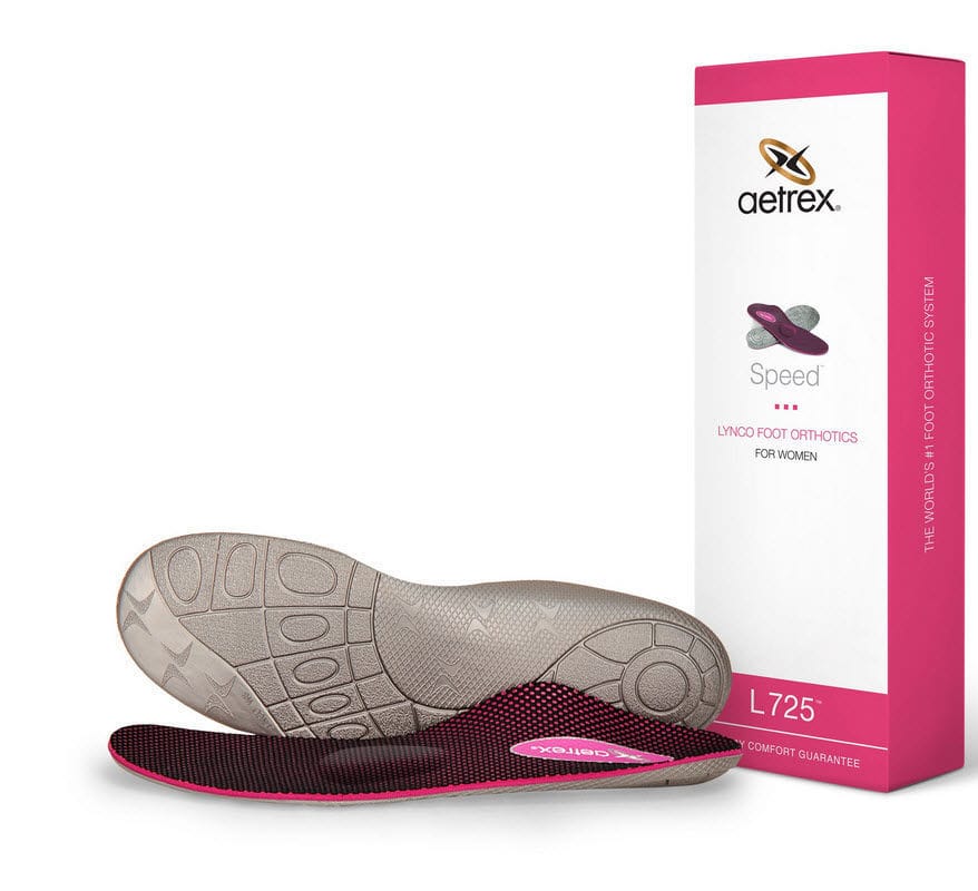 Orthopedic insole with heel pad L725 Aetrex Worldwide with
