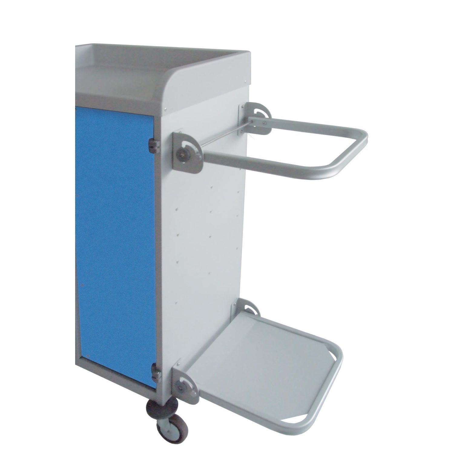 Linen bag holder XA3950 Alvi on casters