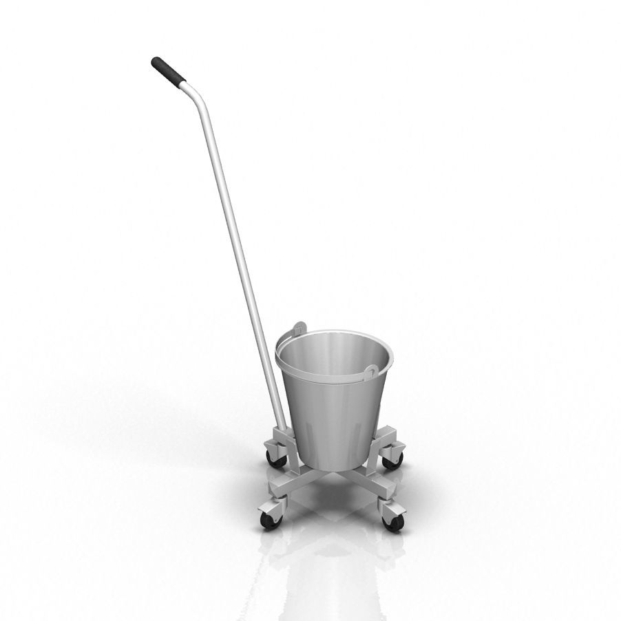 Kick Bucket, For Hospital, 3 Wheels