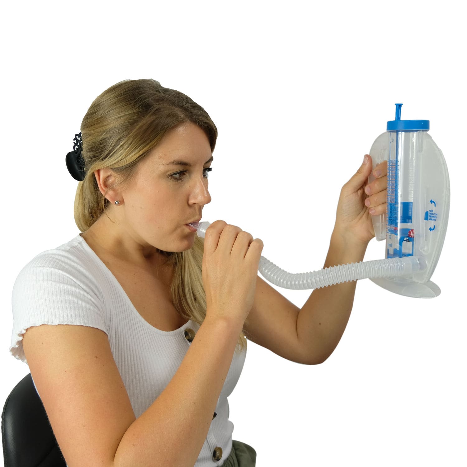 Mechanical spirometer Breathacise® Bedfont Scientific handheld