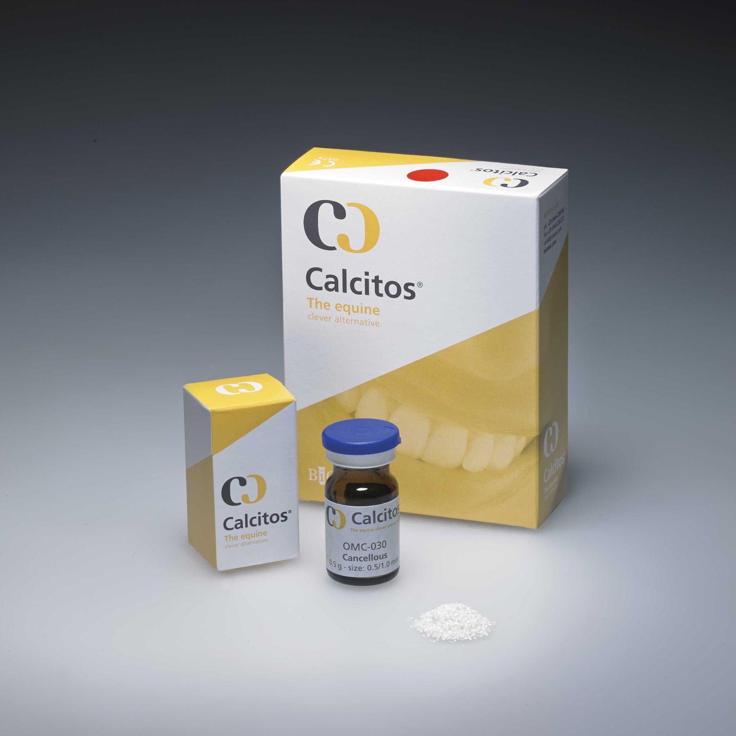 Xenograft bone substitute CALCITOS® BiOTECK for dental sugery