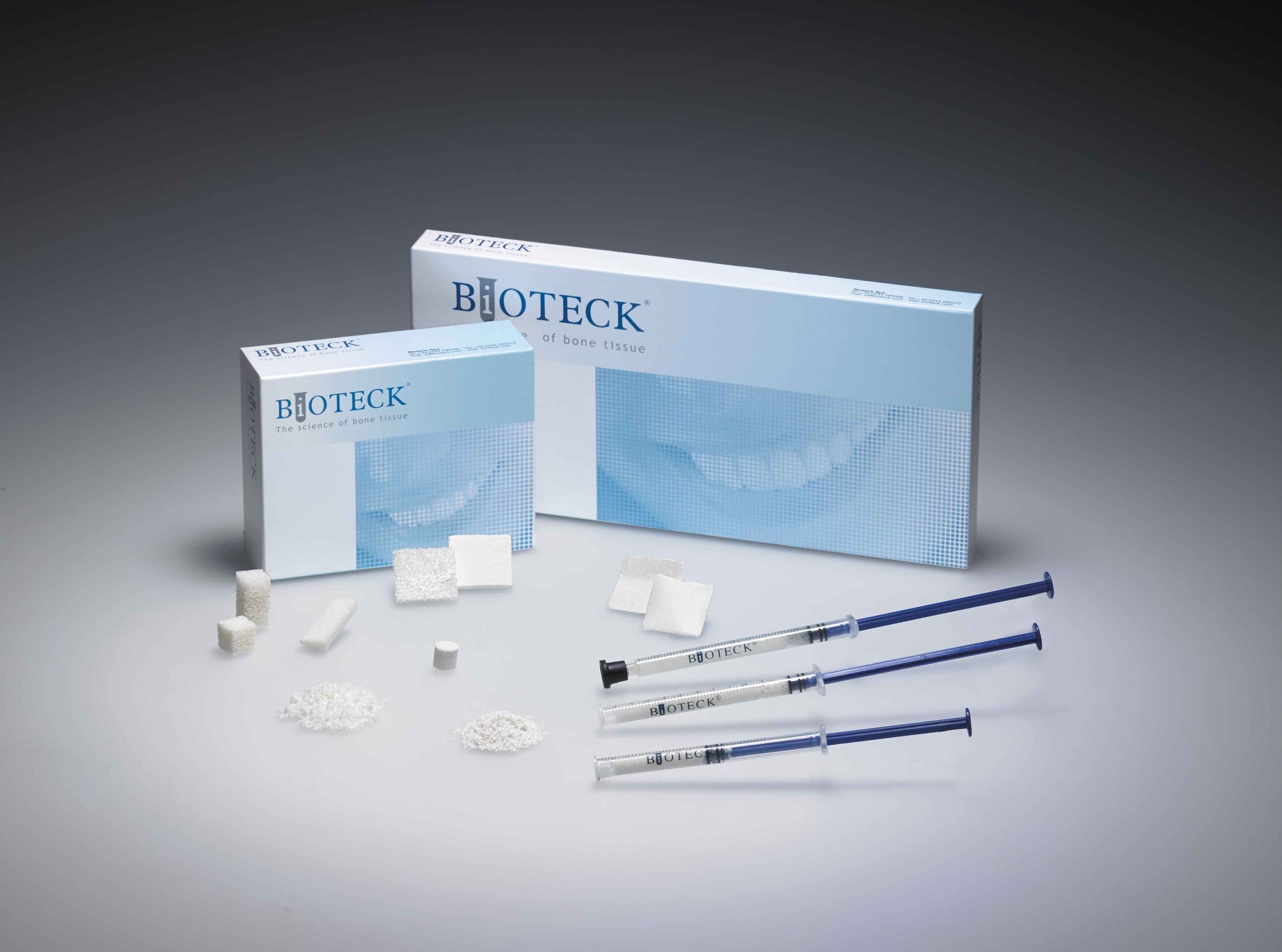 Synthetic bone substitute Natural Bone Substitutes BiOTECK for