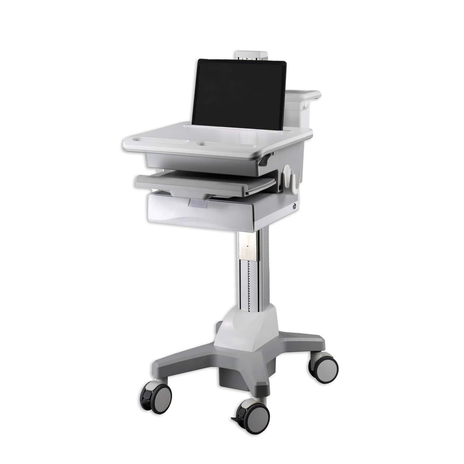 Computer cart - 5AL/LC/A - Bristol Maid Hospital Metalcraft