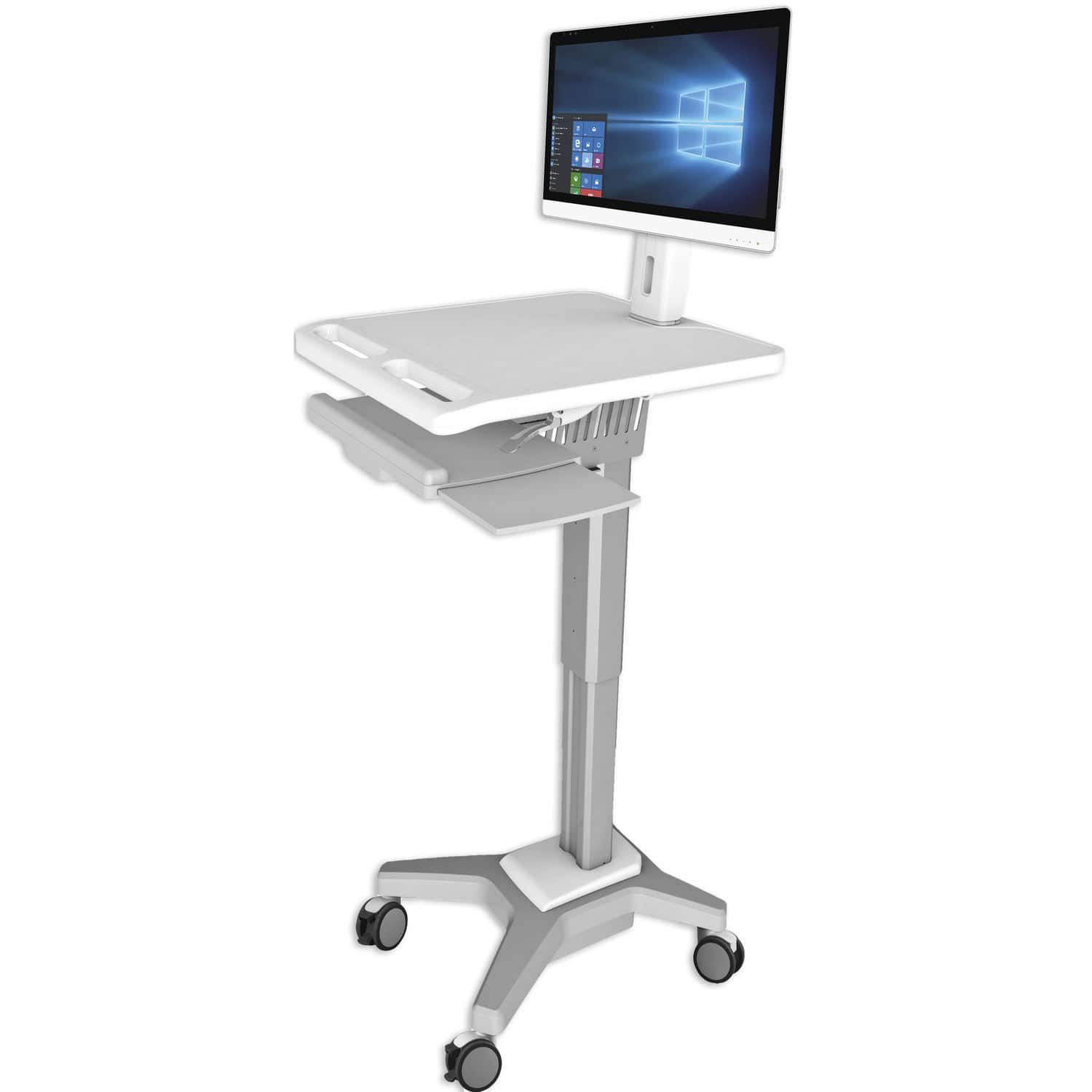 Computer cart - 5AL/CC/VM - Bristol Maid Hospital Metalcraft