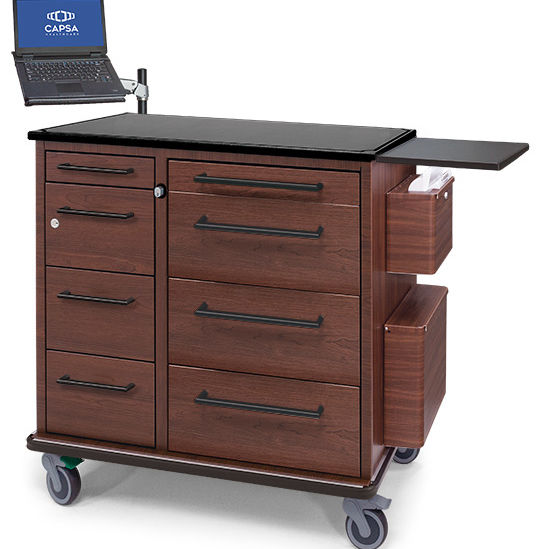 Medical trolley Vintage Encore Punch Card Capsa Healthcare