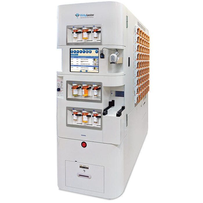 Pharmacy automated dispensing cart KL108 SR Capsa Healthcare medicine / robotic / compact