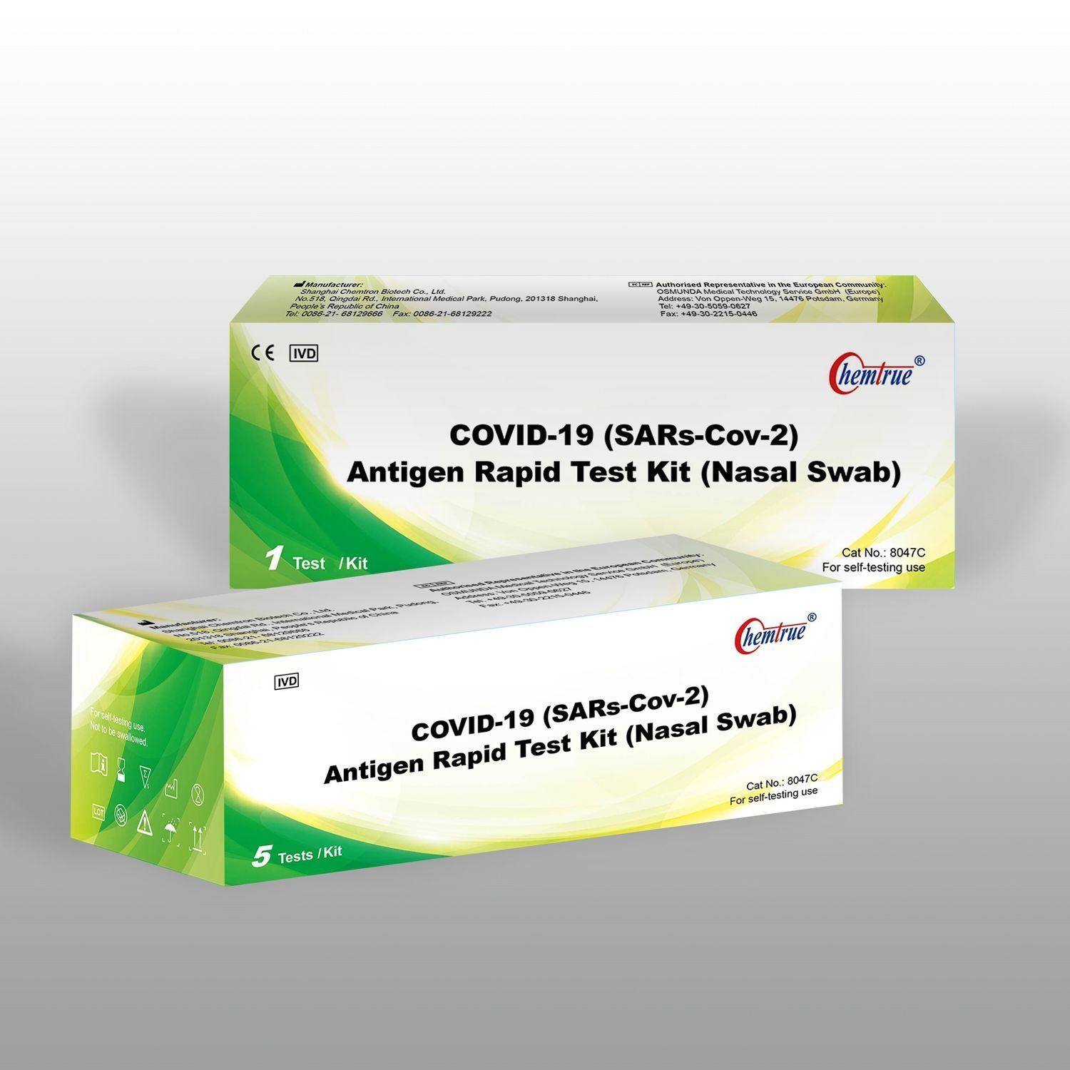 COVID19 rapid test Shanghai Chemtron Biotech Co.,Ltd. for antigens