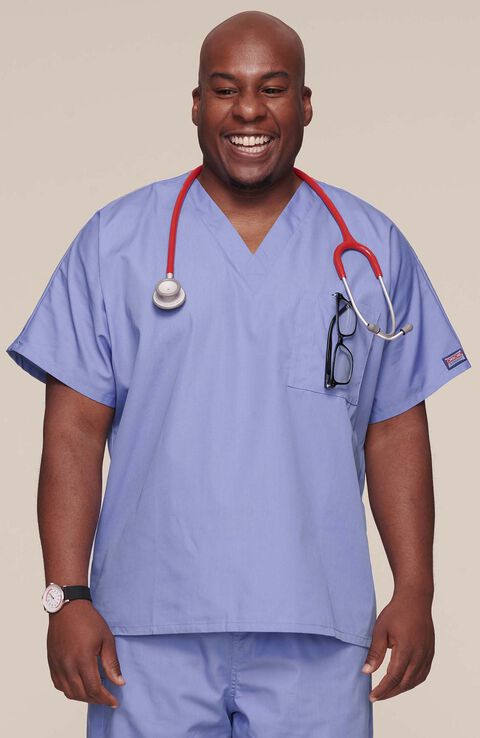 Men's scrub top - 4777 - Cherokee Uniforms - L / XL / M