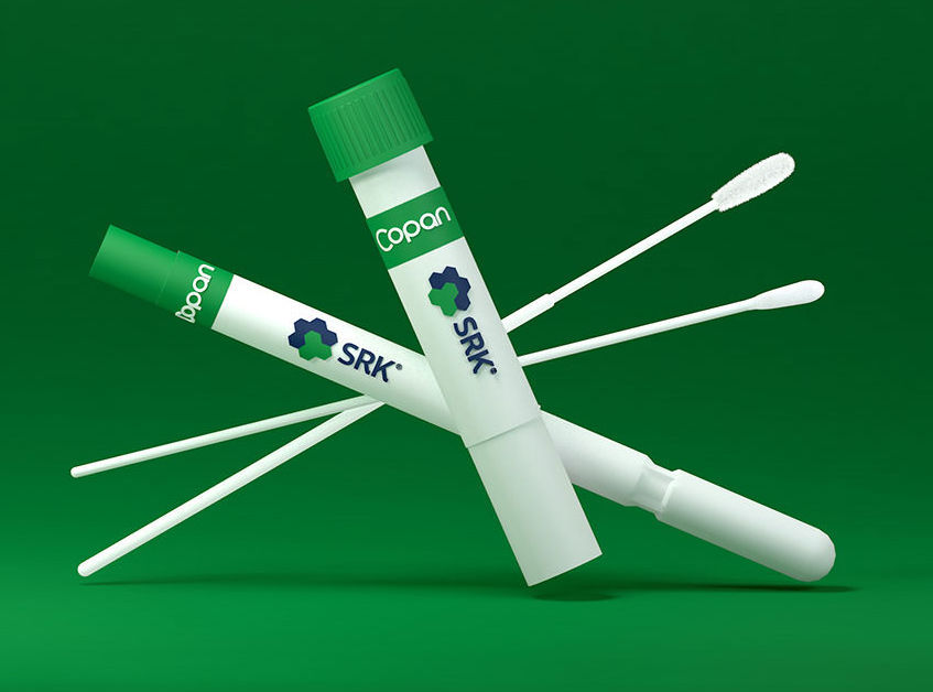 Microbiology swab SRK® Copan Italia with transport medium