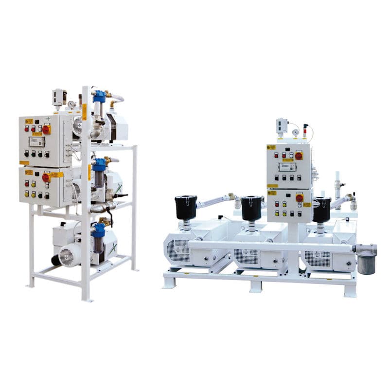 Medical vacuum system 20 400 Nm3/h DELTA P electronic