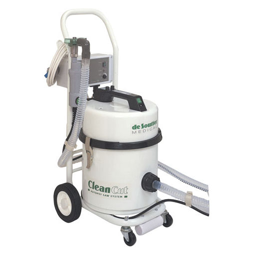 Electric autopsy saw NS3 DeSoutter Medical with vacuum cleaner