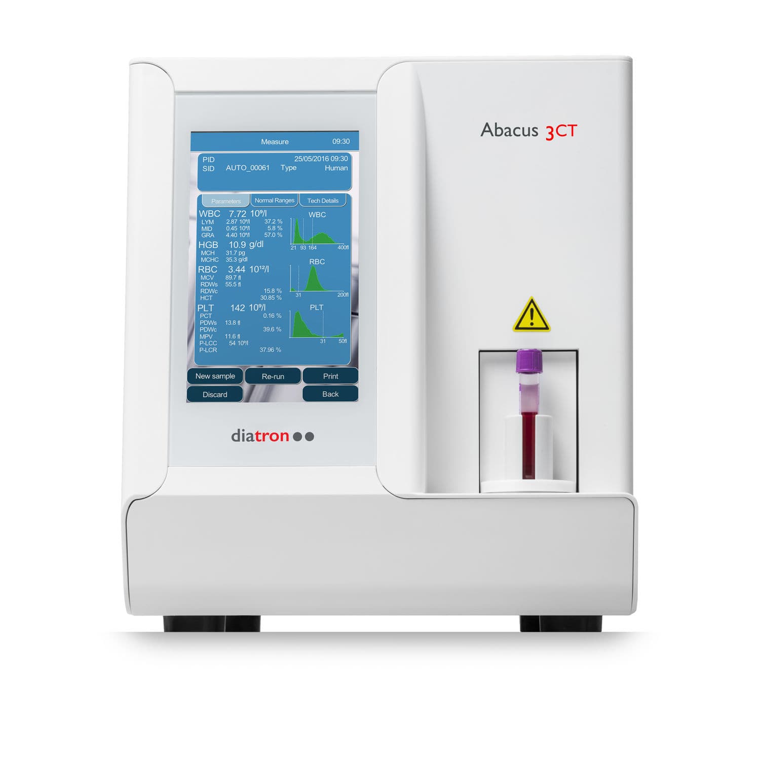 Automatic hematology analyzer - Abacus 3CT - Diatron - benchtop / 22 ...