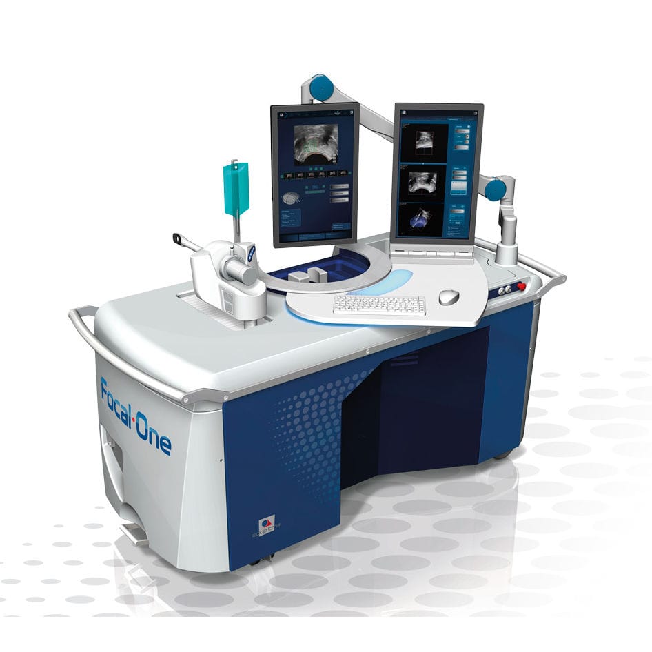 Prostate Tumor Treatment Hifu Ablation System Focal One® Edap Tms Ultrasound Guided