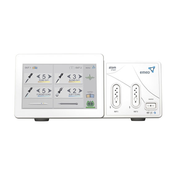 Cutting electrosurgical unit atom smart EMED bipolar coagulation