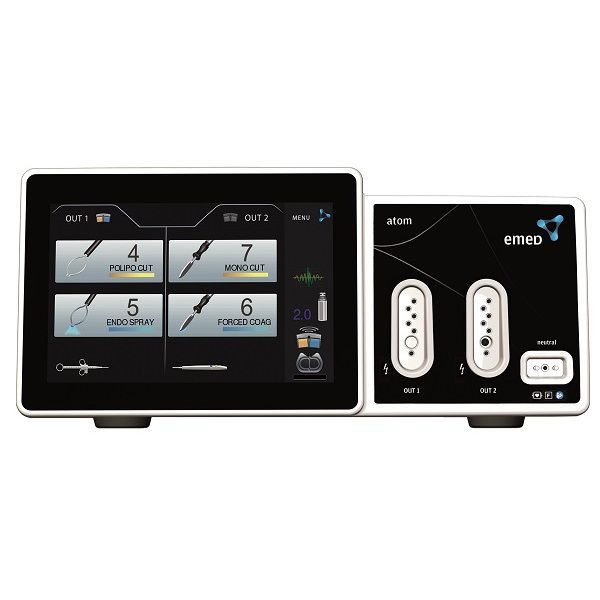 Monopolar cutting electrosurgical unit atom EMED bipolar cutting