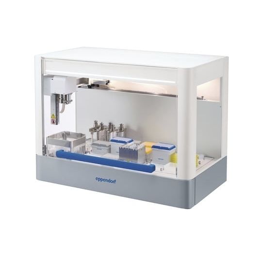 Laboratory pipetting robot epMotion® 5075t Eppendorf SE cell / NGS / for PCR