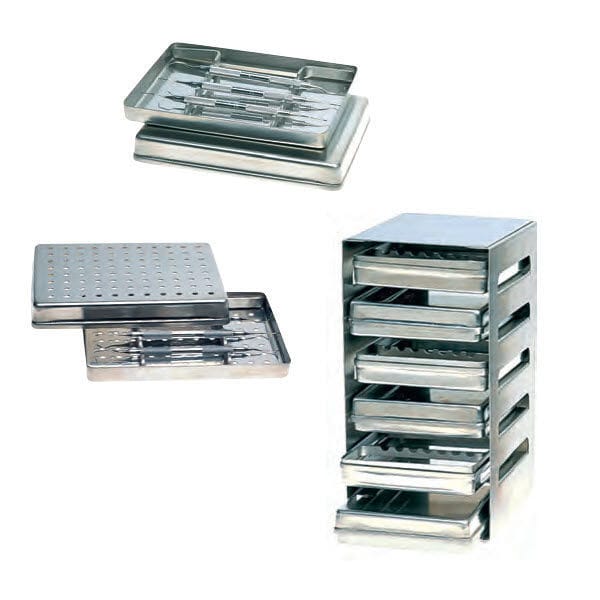 Dental instrument sterilization tray ES655.0 series Ermis MedTech
