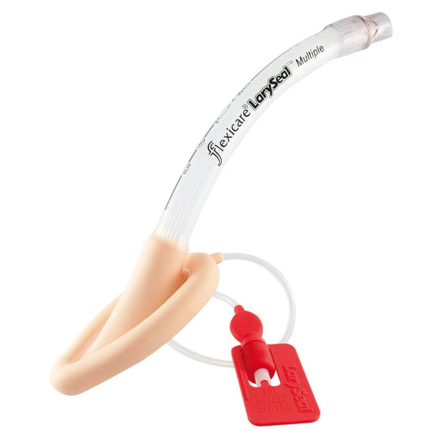Human laryngeal mask LarySeal™ Multiple Flexicare Medical silicone / reusable