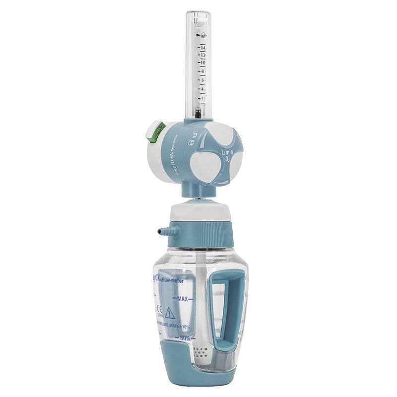 Bubble humidifier EasyOX FlowMeter