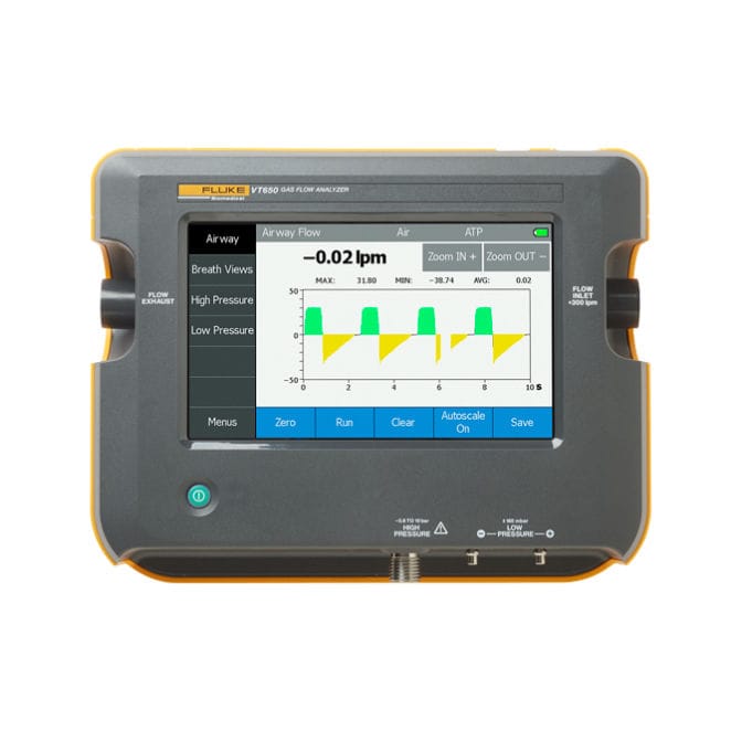 oxygen analyzer / pressure / flow / temperature