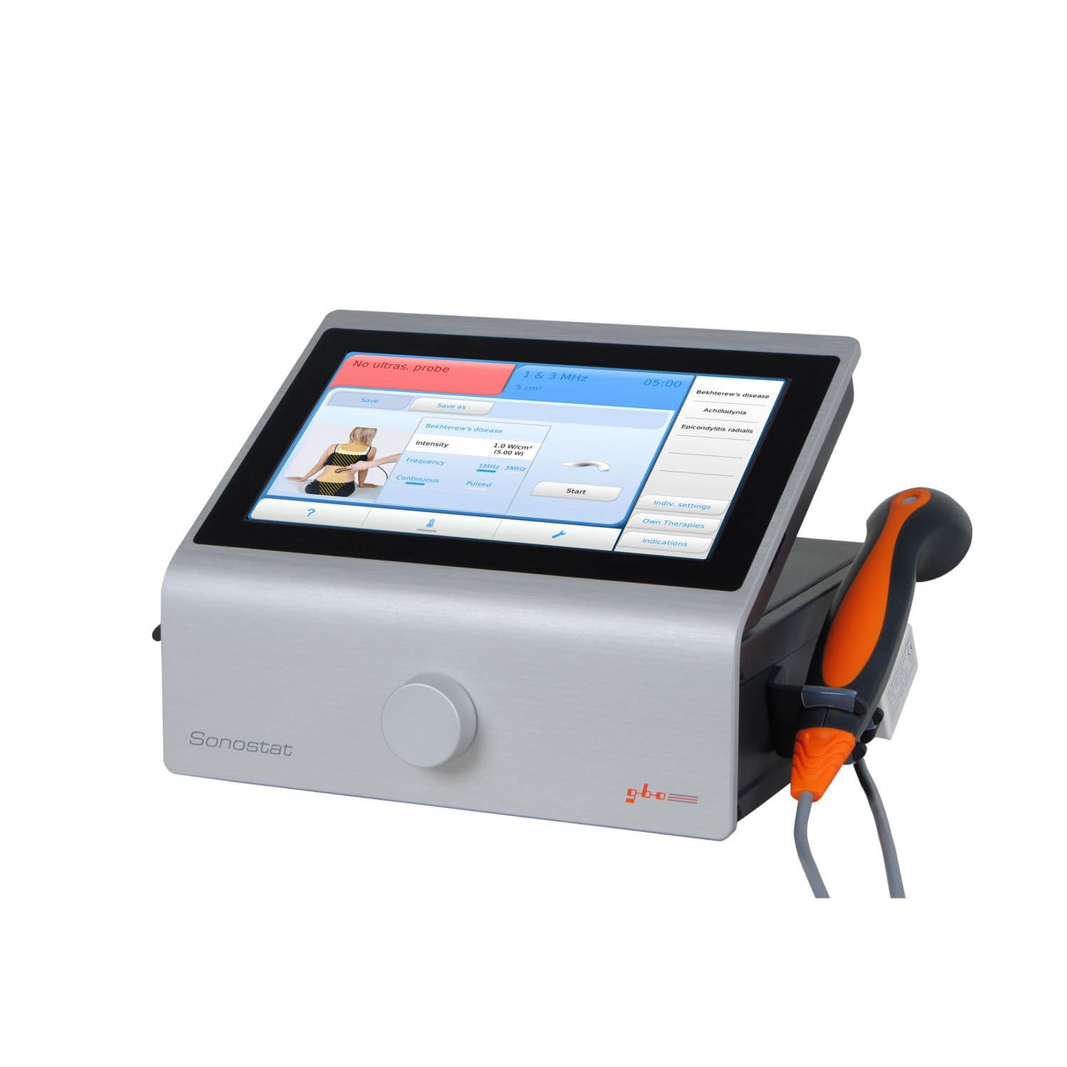 Ultrasound diathermy unit - Sonostat® Touch - gbo Medizintechnik