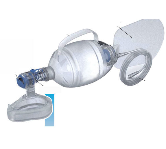 Adult resuscitator bag - 34260 - GIMA - emergency care / silicone ...