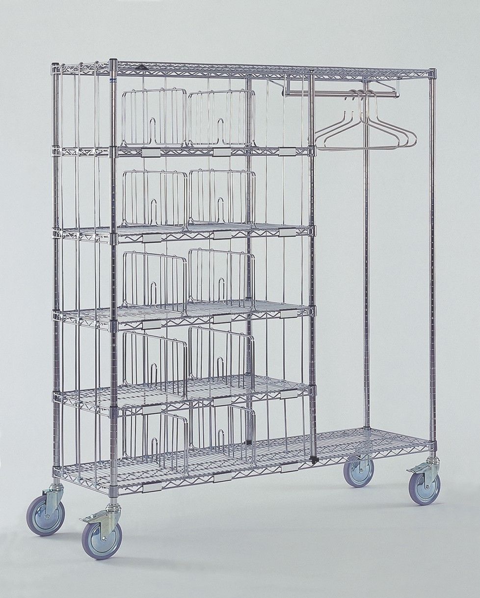 Garment rack - KS18725 - Hammerlit - on casters