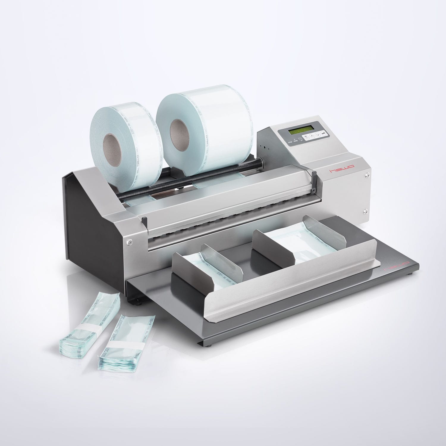 Automatic pouchmaking machine hm 8000 AS, hm 8000 ASV SealCut hawo