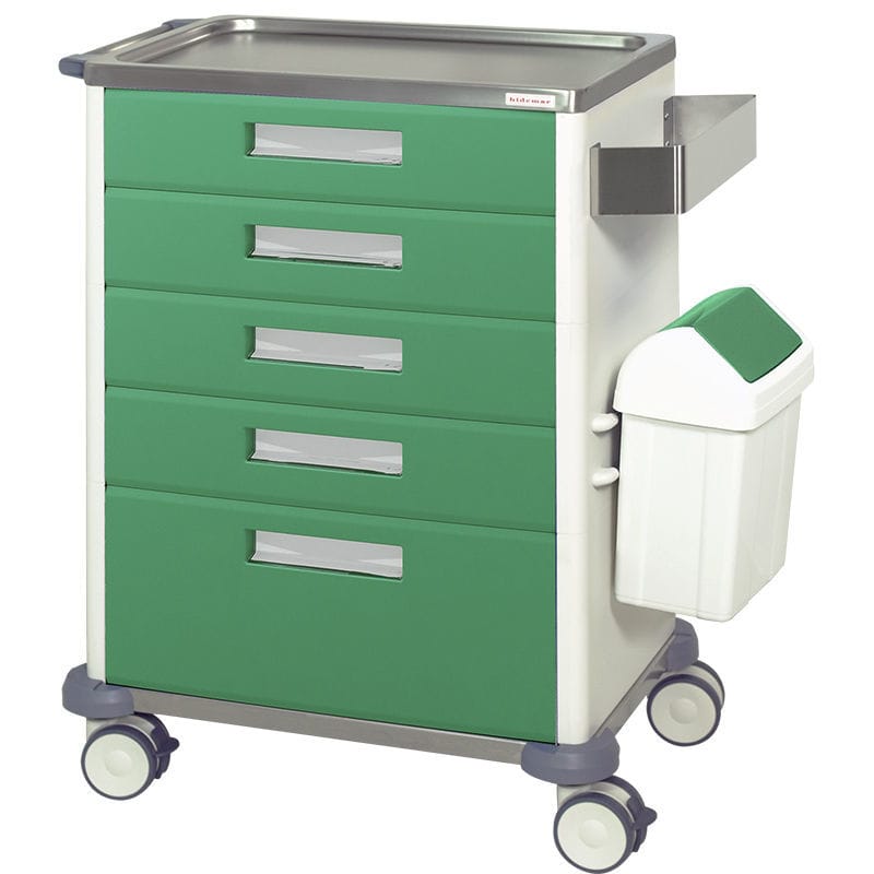 Medical Trolley - H775eb - Hidemar - For General Purposes   For 