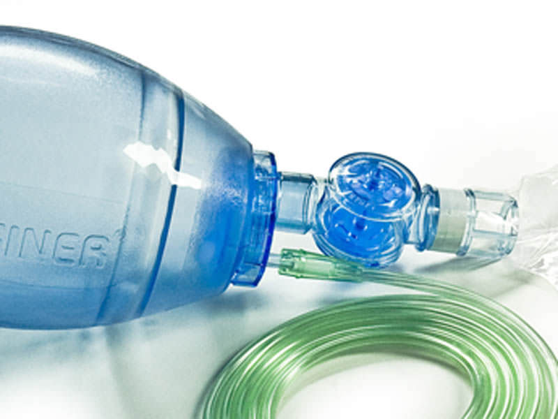 Adult manual resuscitator 60108 Hsiner disposable / with PEEP