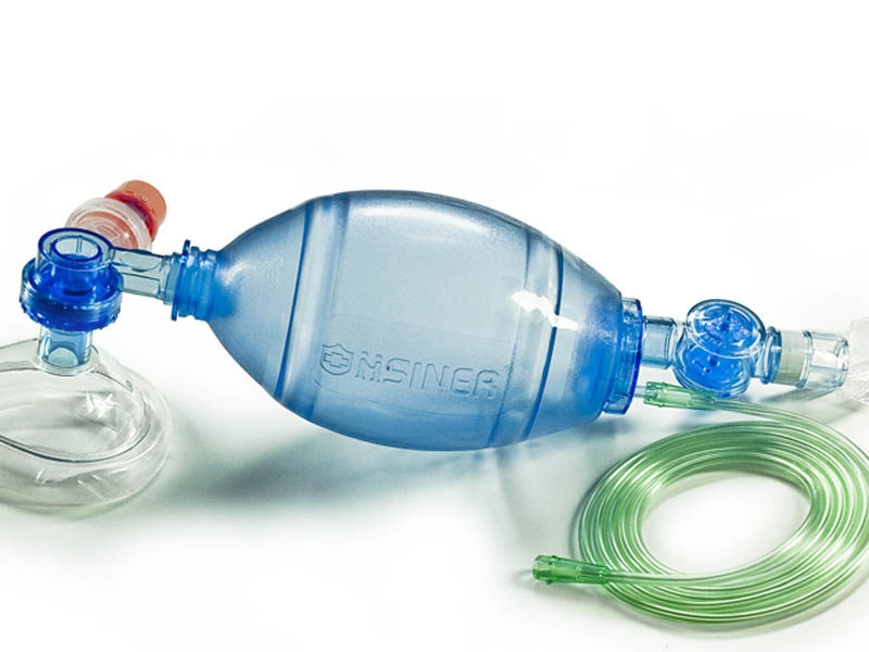 Adult manual resuscitator 60108 Hsiner disposable / with PEEP
