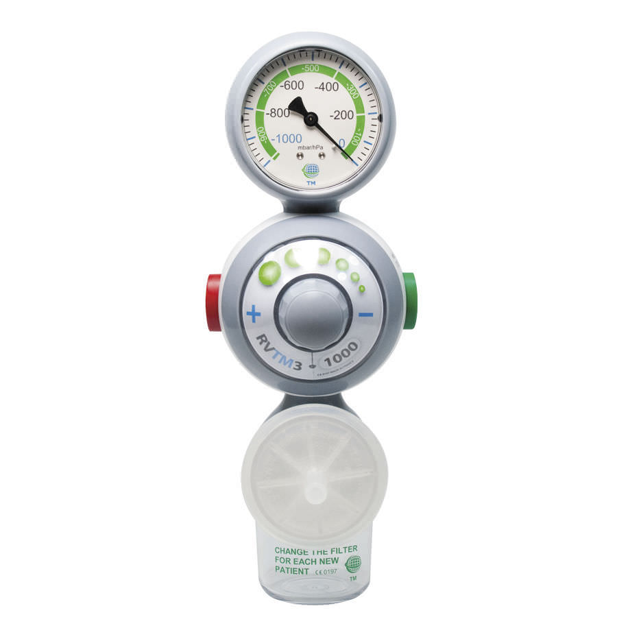 Plugin type vacuum regulator AEROsuc® HUM Gesellschaft für