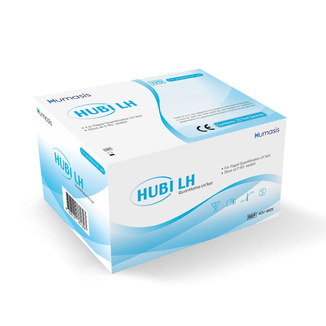 Rapid ovulation test - AOV-8025 - Humasis - hCG / LH / luteinizing hormone