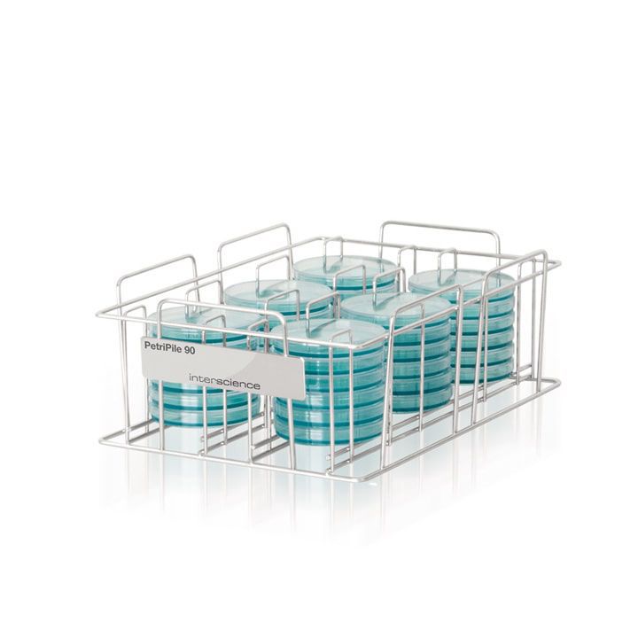 Petri dish laboratory rack PetriPile INTERSCIENCE
