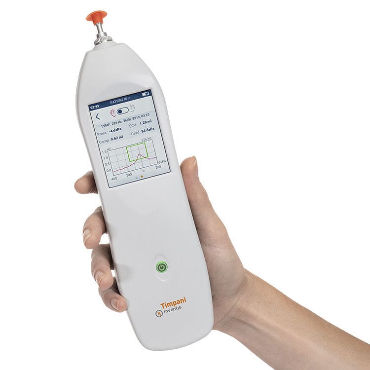 Diagnostic audiometer Timpani Inventis acoustic reflex tester