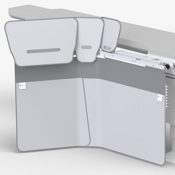 Xray radiation shielding screen 312/DS060/1/3 Kenex Electro