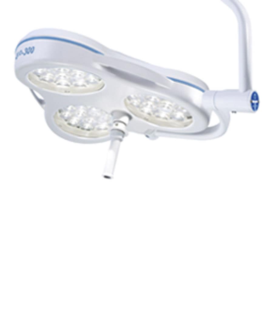 Ceilingmounted surgical light LED 300DF SC Kenex ElectroMedical