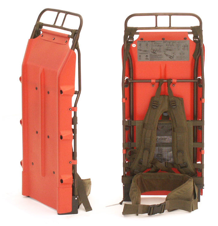 Rescue stretcher - UT2000 - Kohlbrat & Bunz - ergonomic / military