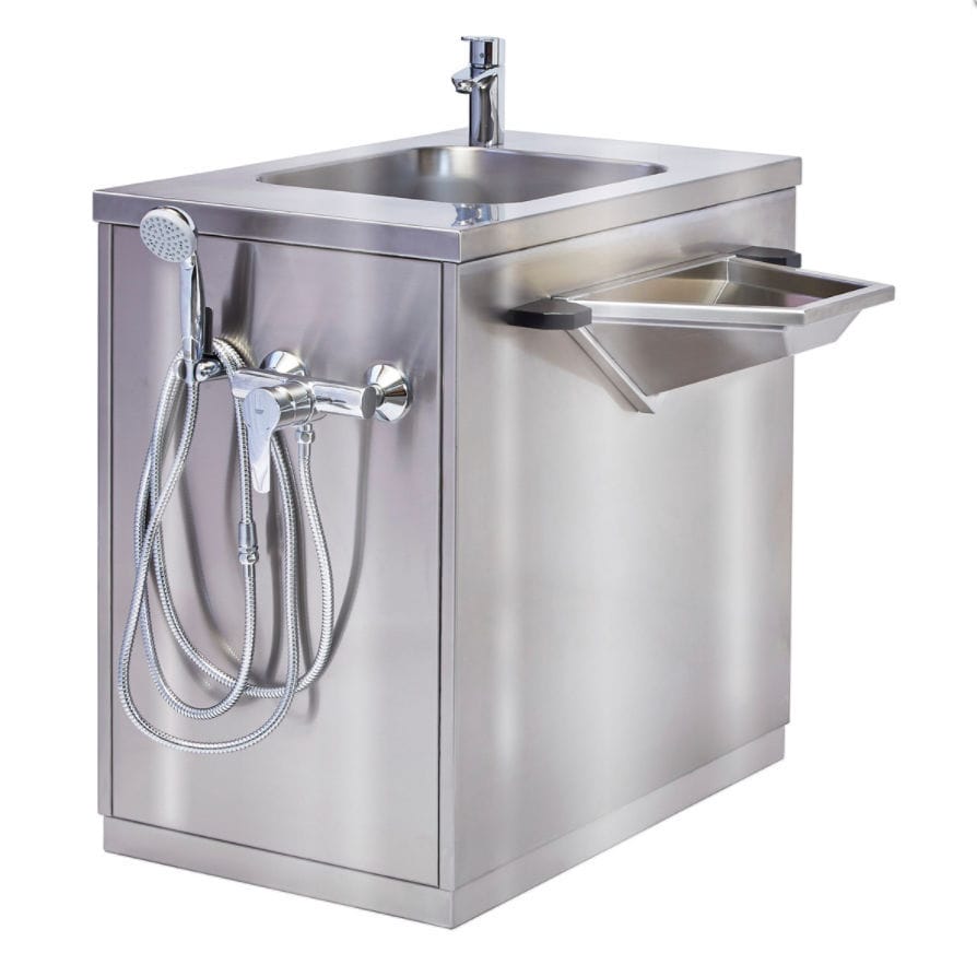 Medical sink INSS 10/680 KUGEL medical GmbH & Co. KG autopsy