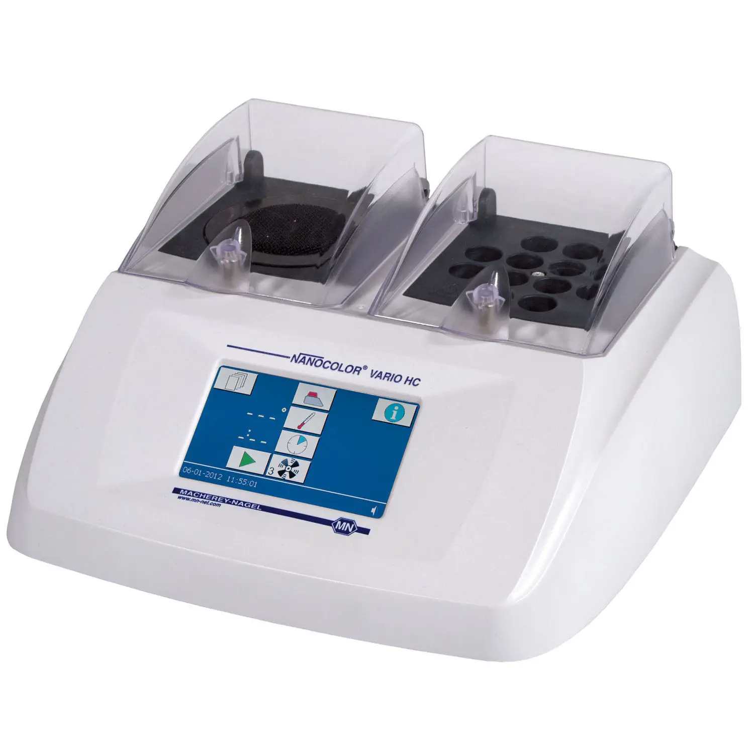 Digital block heater - NANOCOLOR VARIO HC - MACHEREY-NAGEL - cooling /  benchtop / for tubes