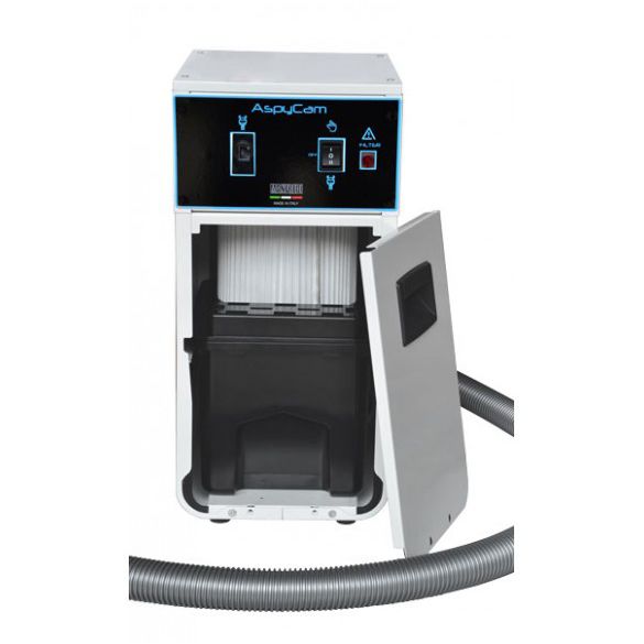 Dental laboratory dust suction unit AspyCam Manfredi tabletop