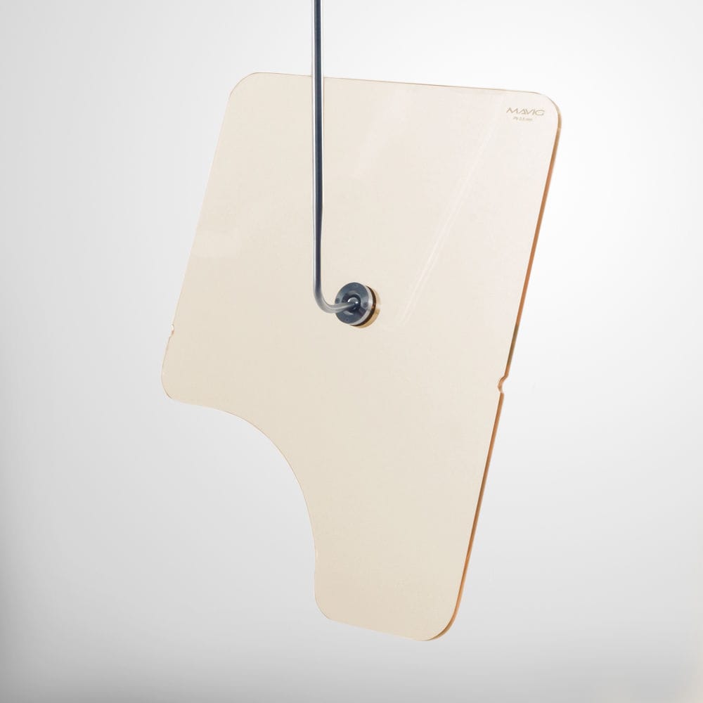 Xray radiation shielding screen OT series MAVIG ceilingmounted