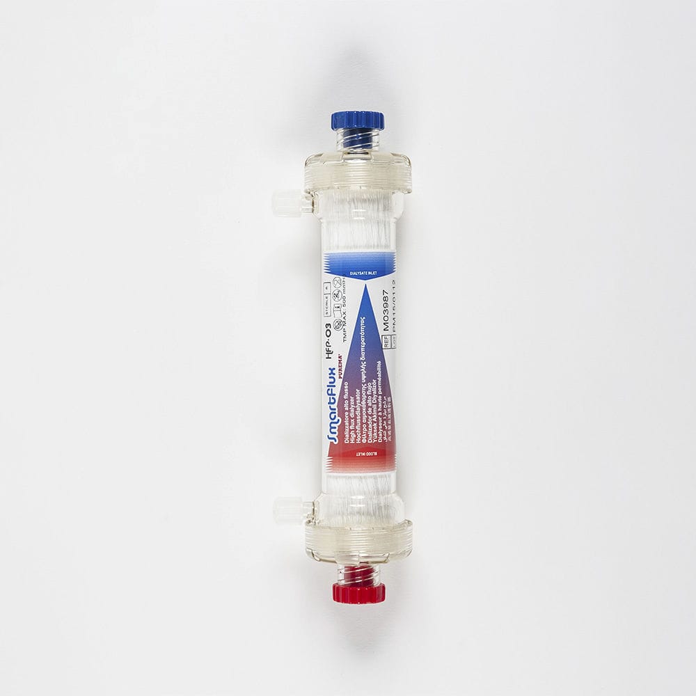 Polyethersulfone dialyzer - Smartflux H - MEDICA - hollow-fiber / low-flux