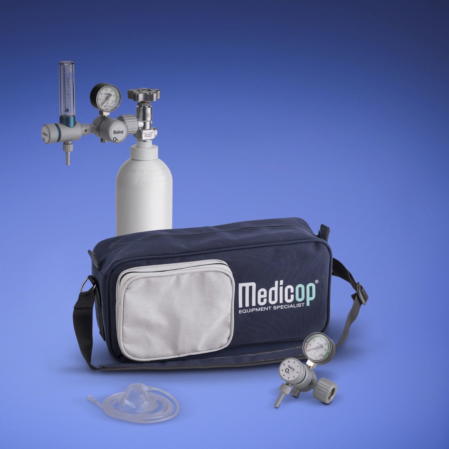 Portable oxygen therapy system - 133000 series - MEDICOP medical 